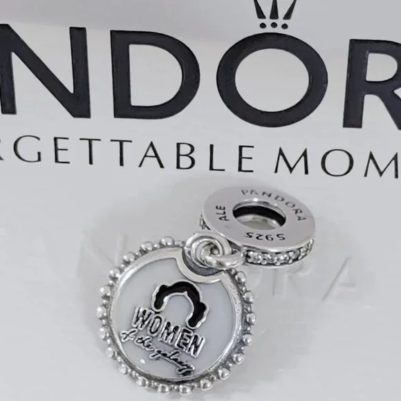 Pandora Star Wars Princess Leia Dangle Charm Women of the Galaxy Pendant  S925